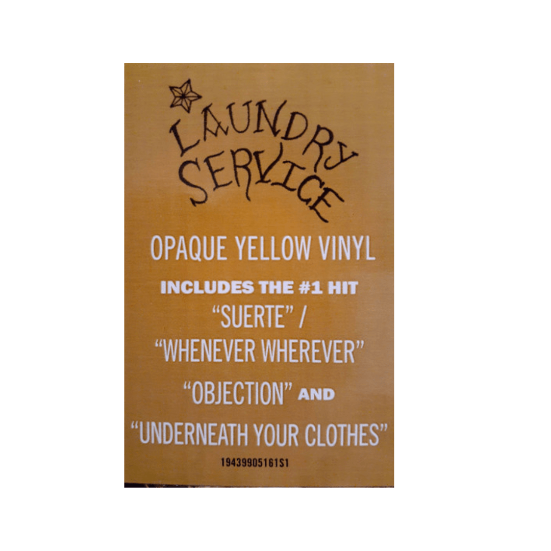 Shakira Laundry Service Disco De Color Vinilo3