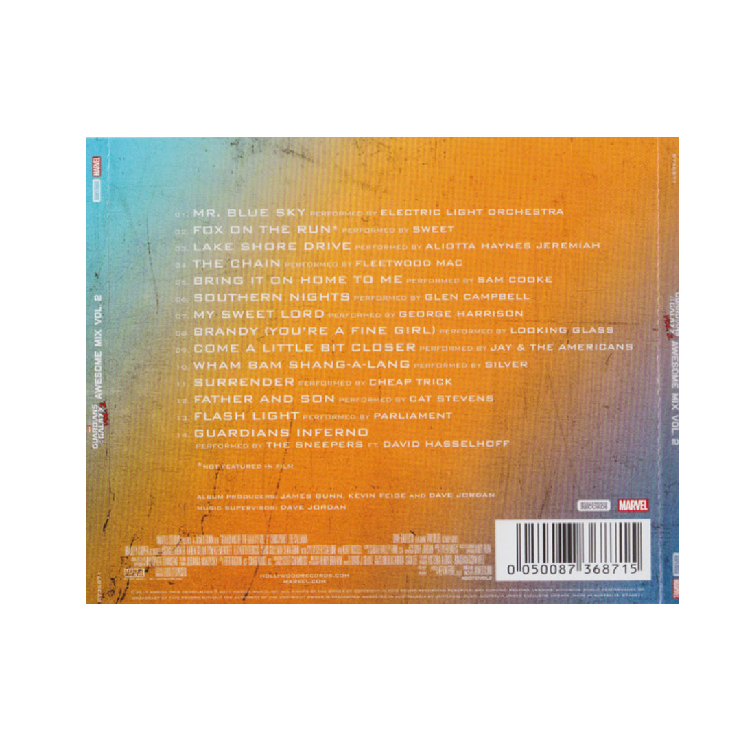 Guardians Of The Galaxy Vol. 2: Awesome Mix Vol. 2 Cd2