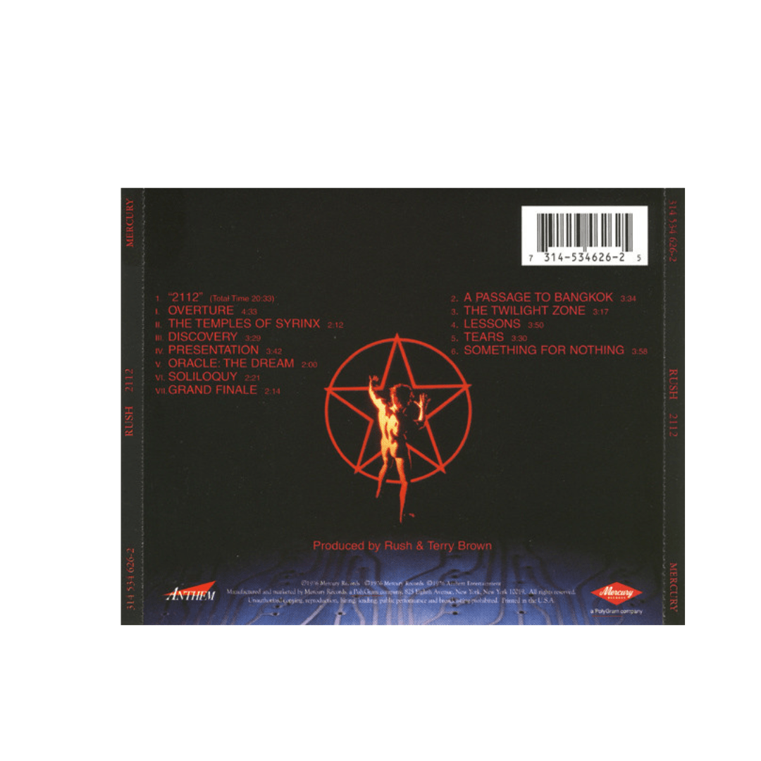 Rush 2112 Cd2