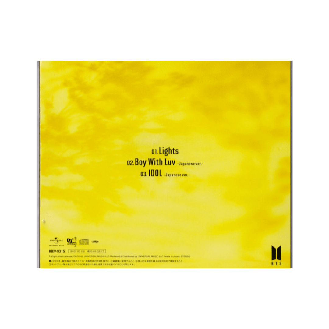 Bts Lights / Boy With Luv Cd2