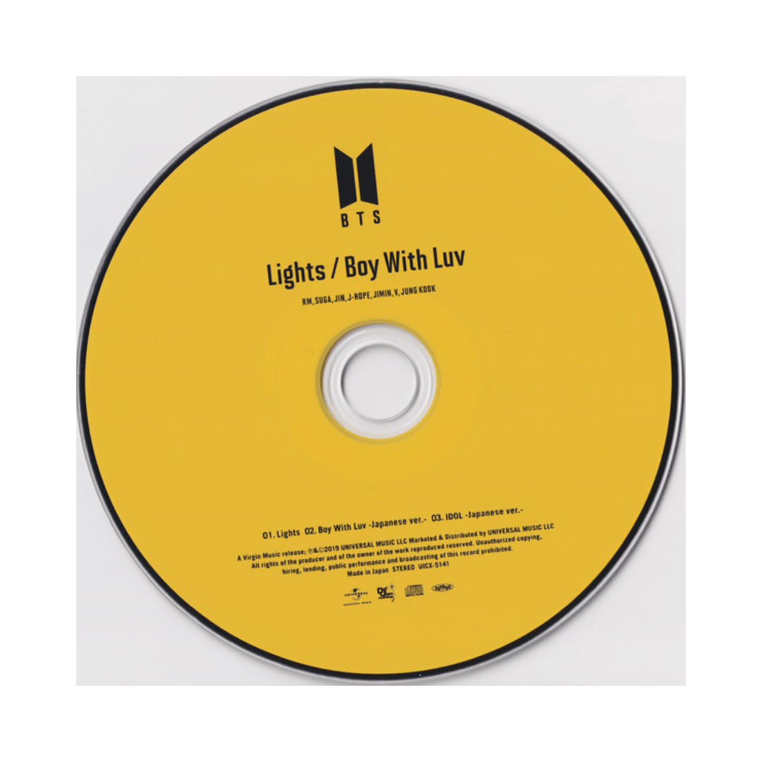 Cd Bts Lights / Boy With Luv4