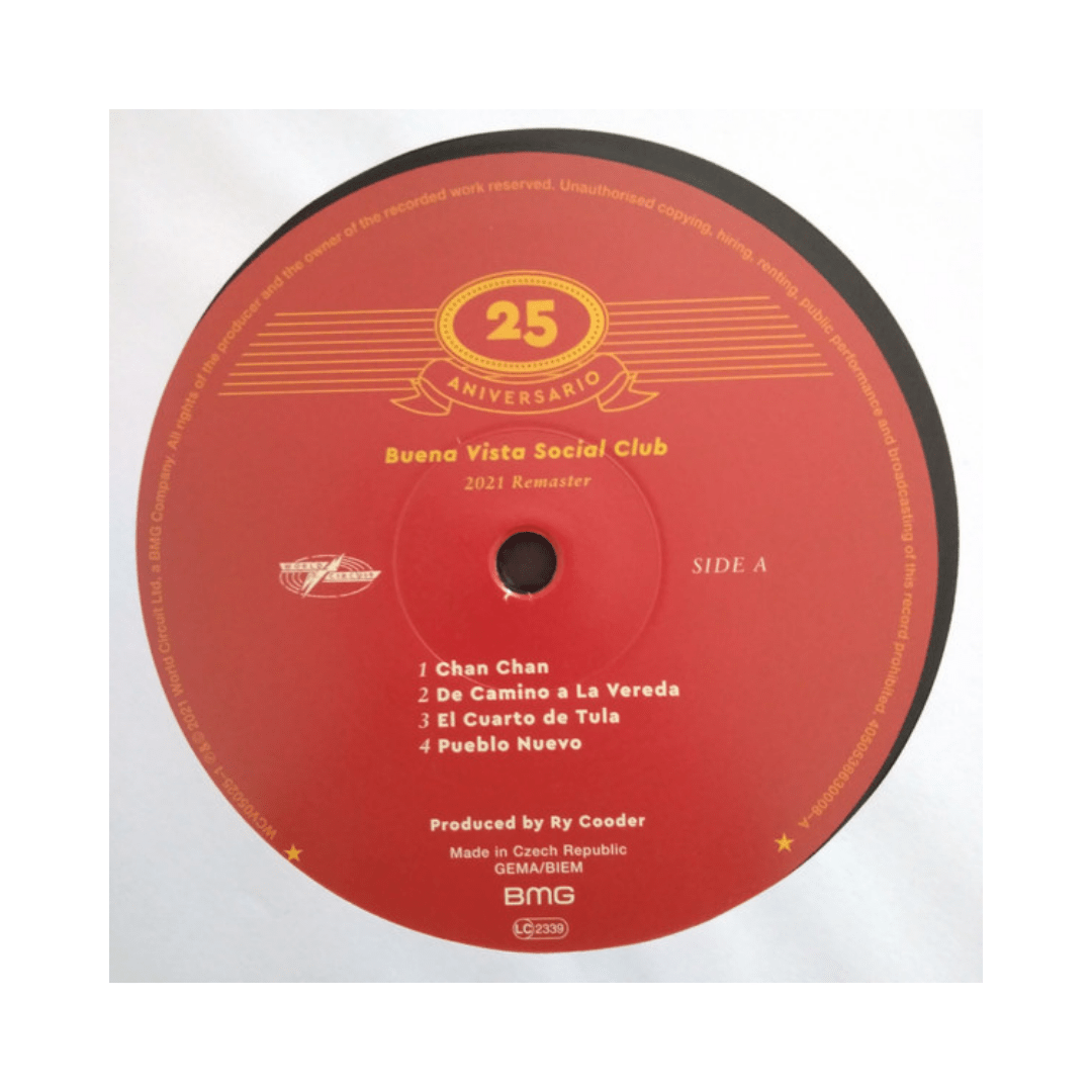 Buena Vista Social Club Buena Vista Social Club 25th Vinilo4