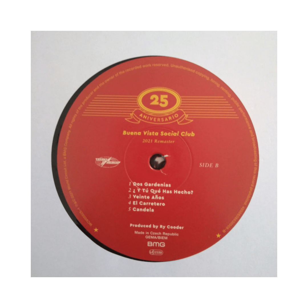 Buena Vista Social Club Buena Vista Social Club 25th Vinilo5