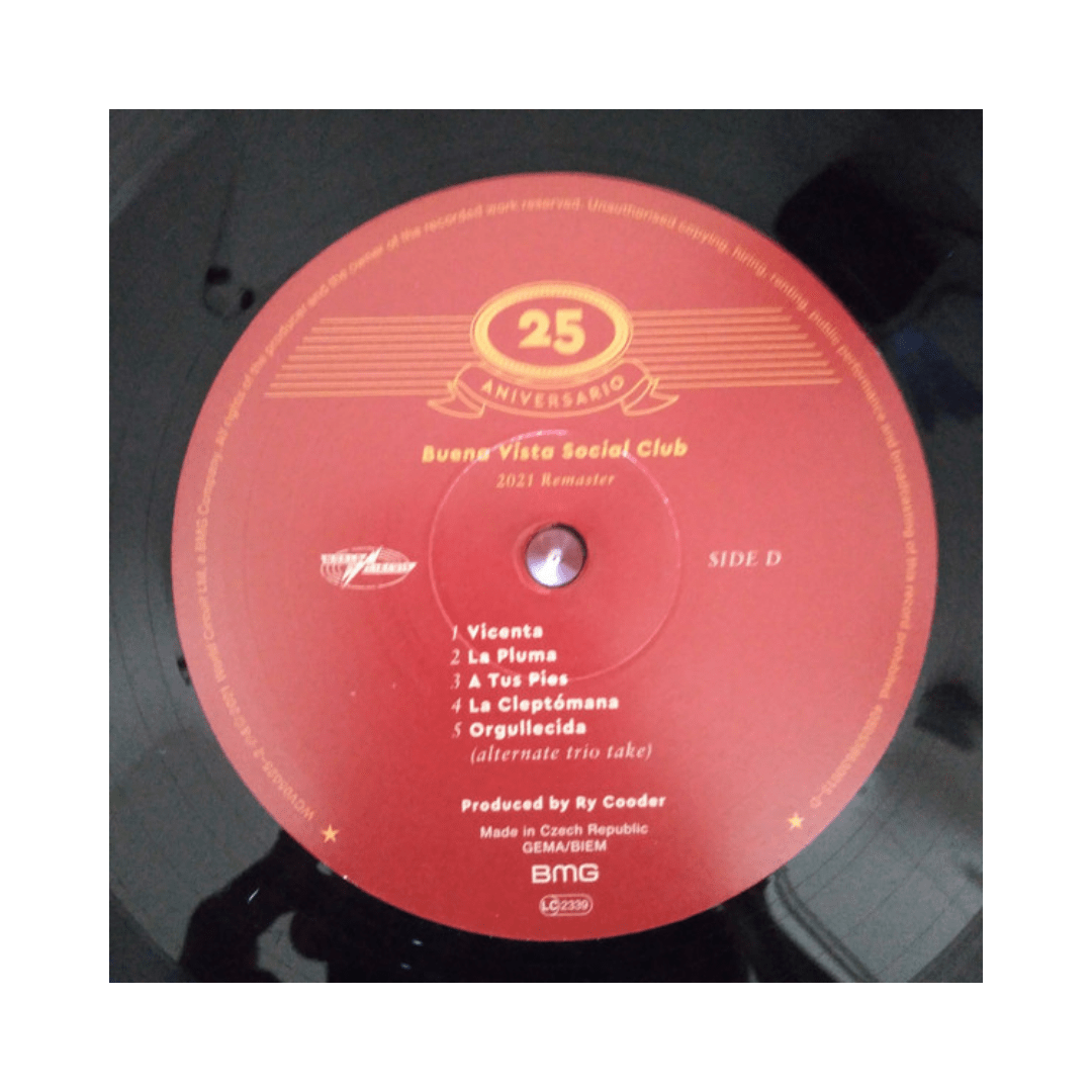 Buena Vista Social Club Buena Vista Social Club 25th Vinilo7