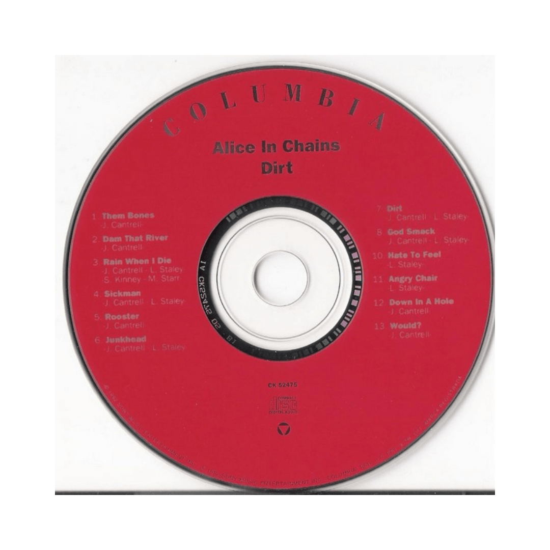 Alice In Chains Dirt CD3