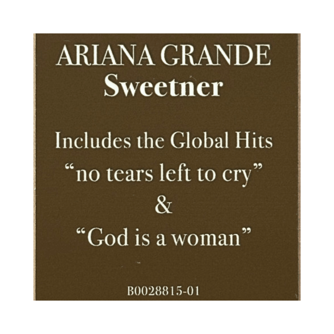 Ariana Grande Sweetener Vinilo3