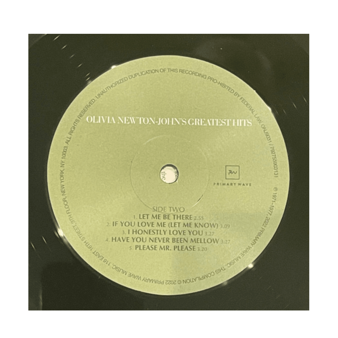 Olivia Newton-john Olivia Newton-john's Greatest Hits Vinilo5
