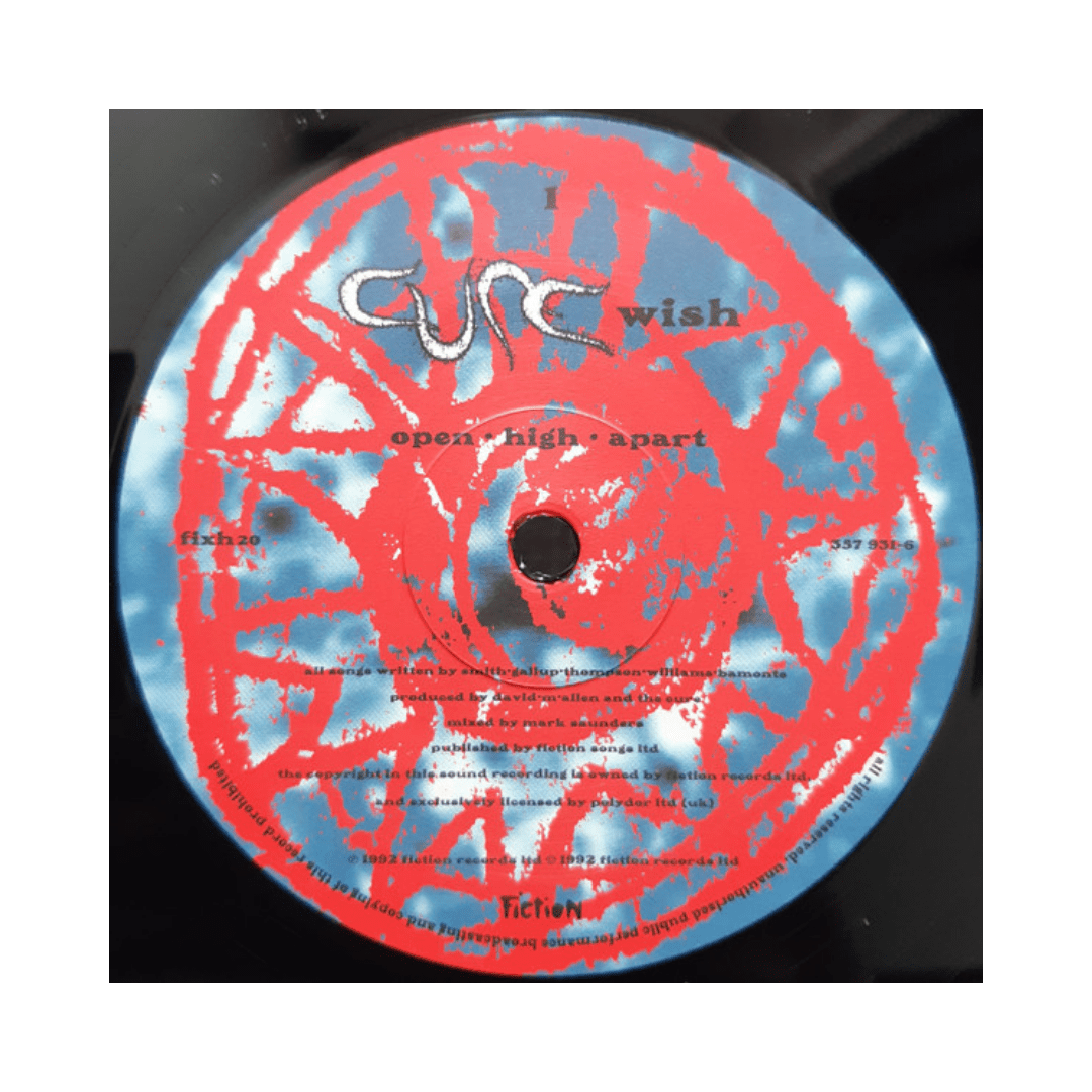 Cure Wish Vinilo 4