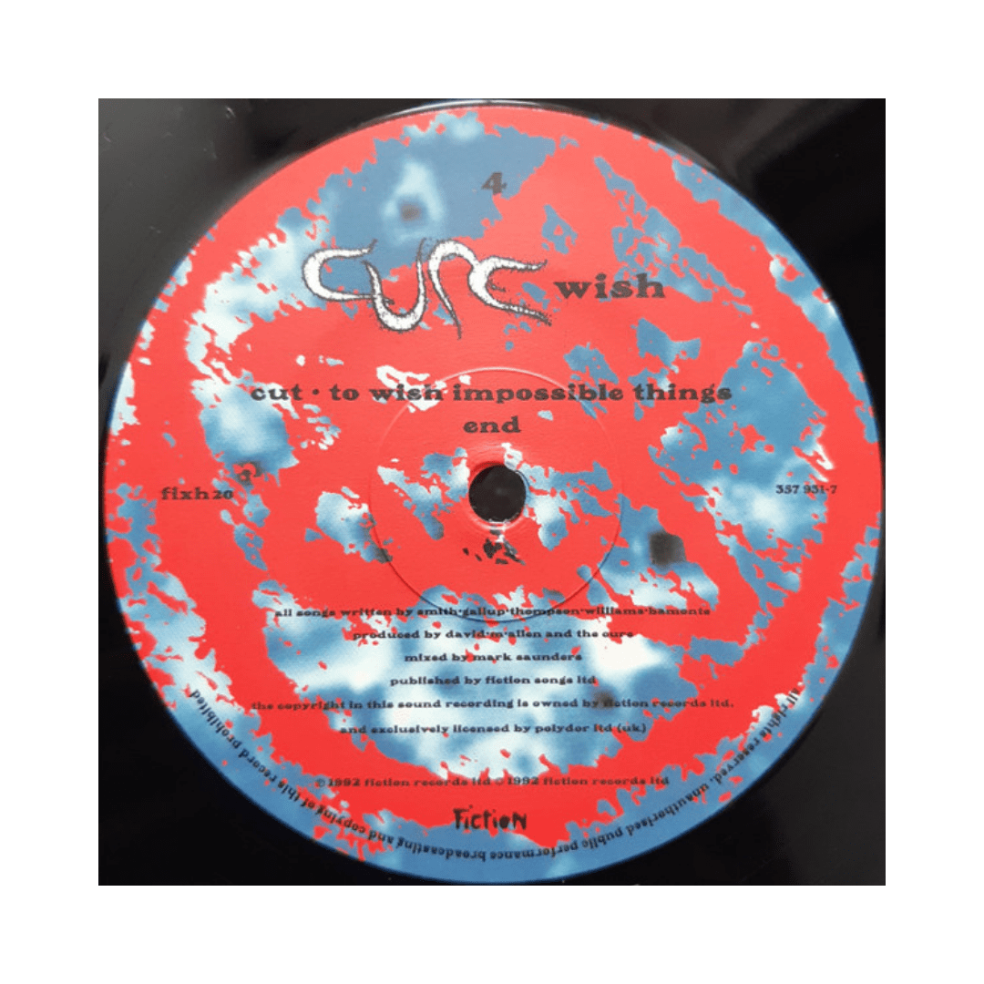 Cure Wish Vinilo7