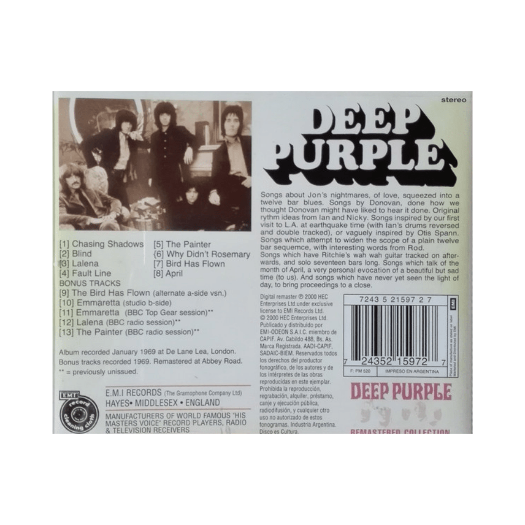 Deep Purple Deep Purple CD3