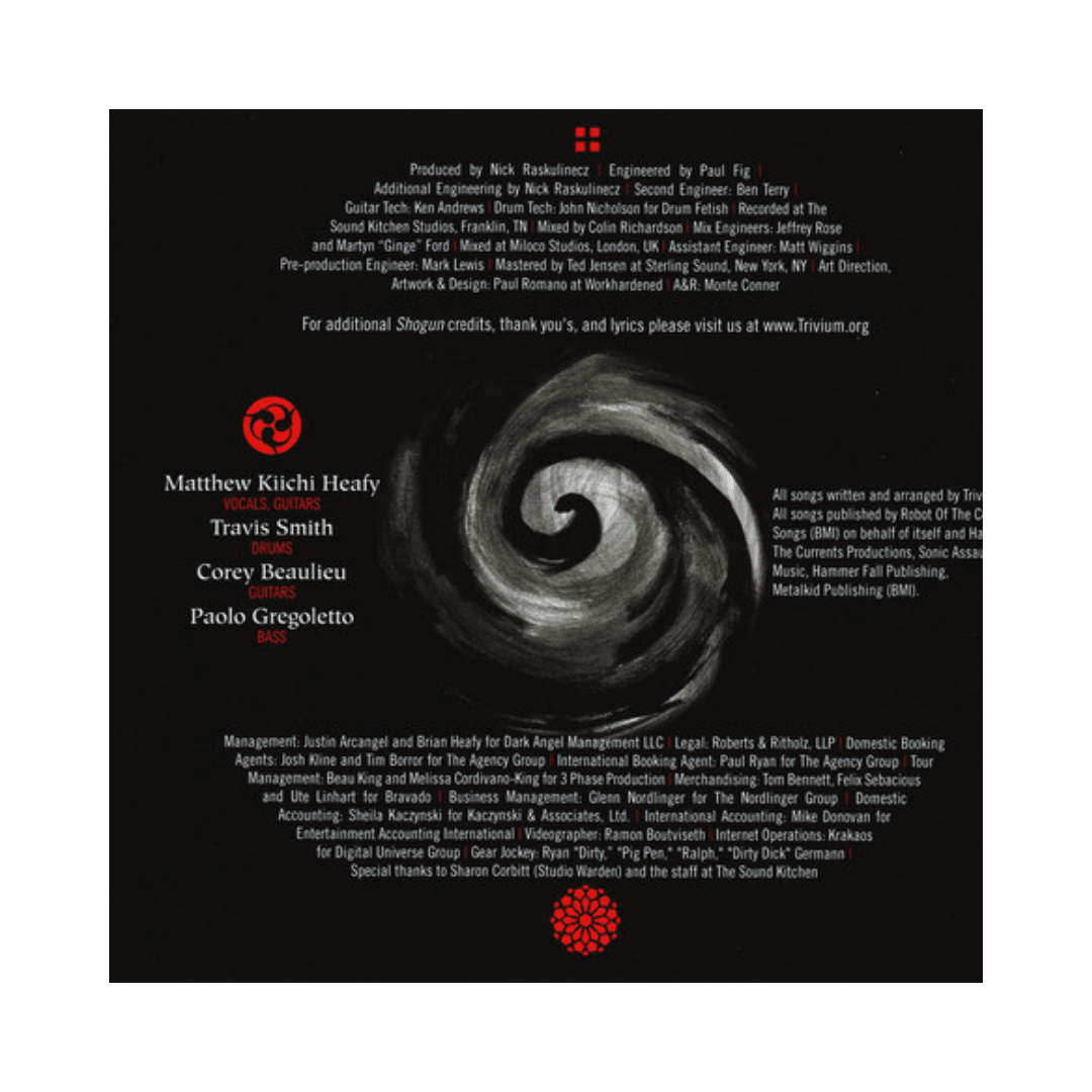 Trivium Shogun cd3