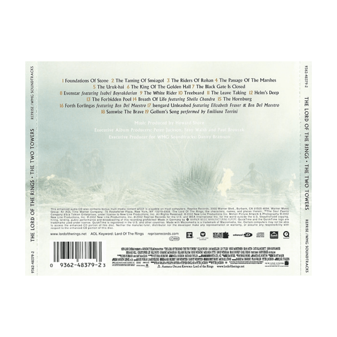 Howard Shore The Lord Of The Rings The Two Towers (ost) cd2