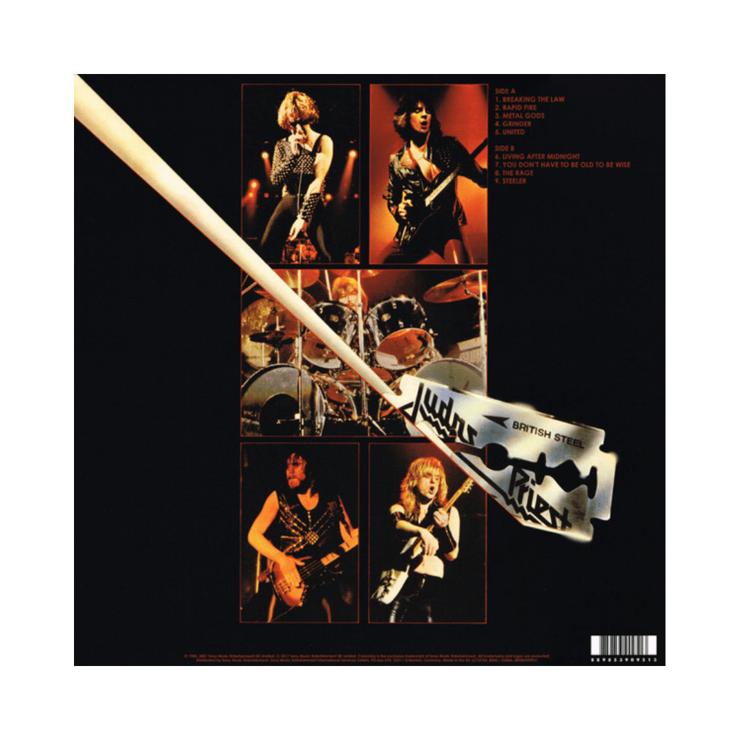 Judas Priest British Steel Vinilo2