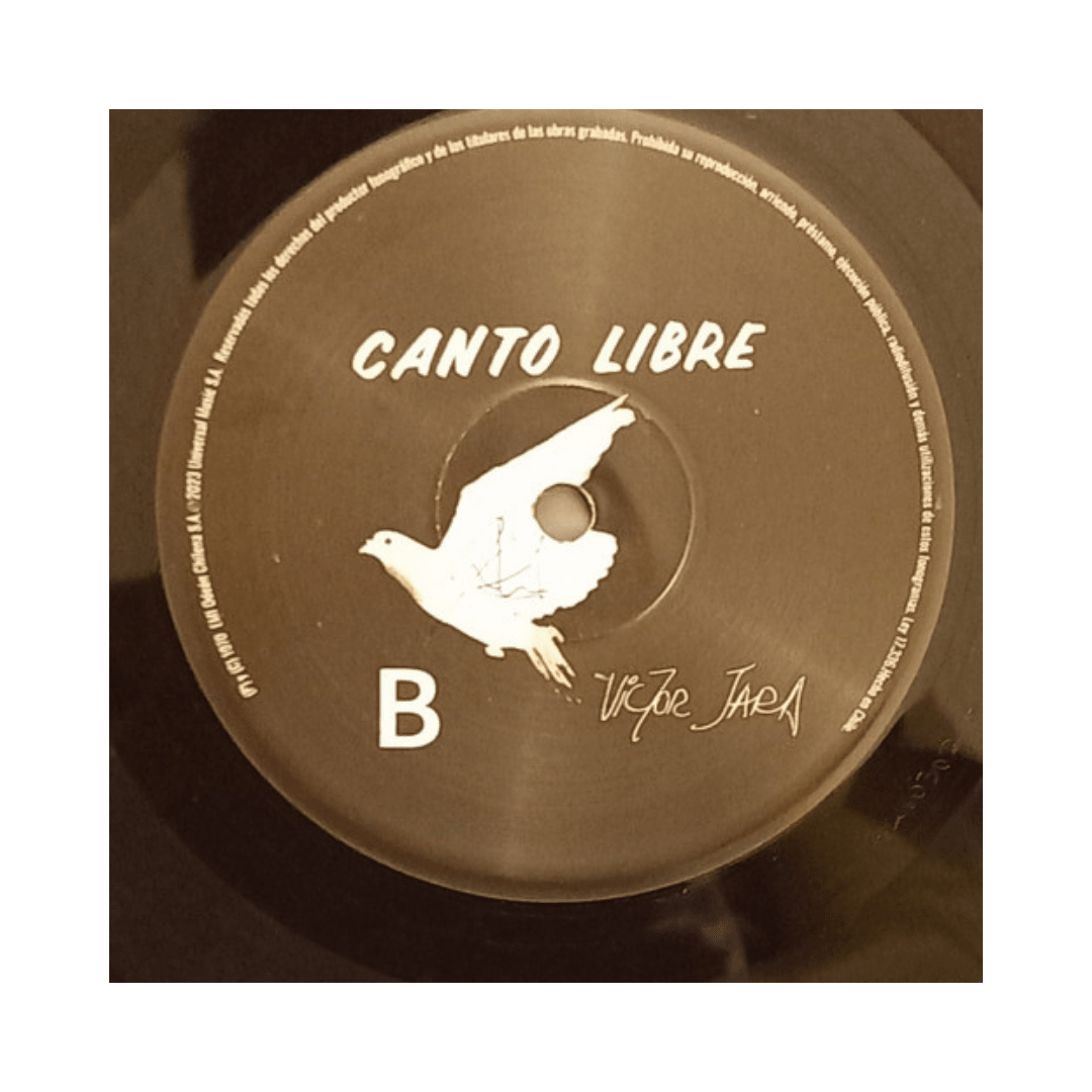 Víctor Jara Canto Libre Vinilo4