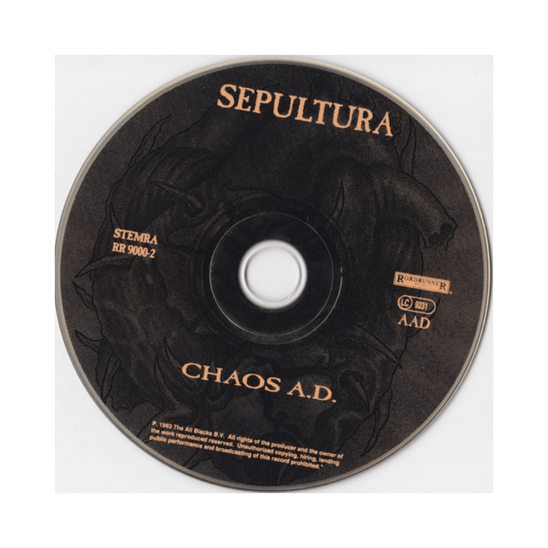 Sepultura Chaos Ad Importado CD3