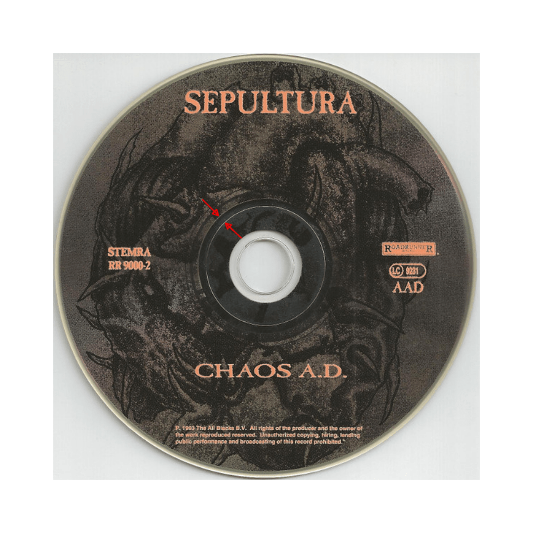 Sepultura Chaos Ad Importado CD4