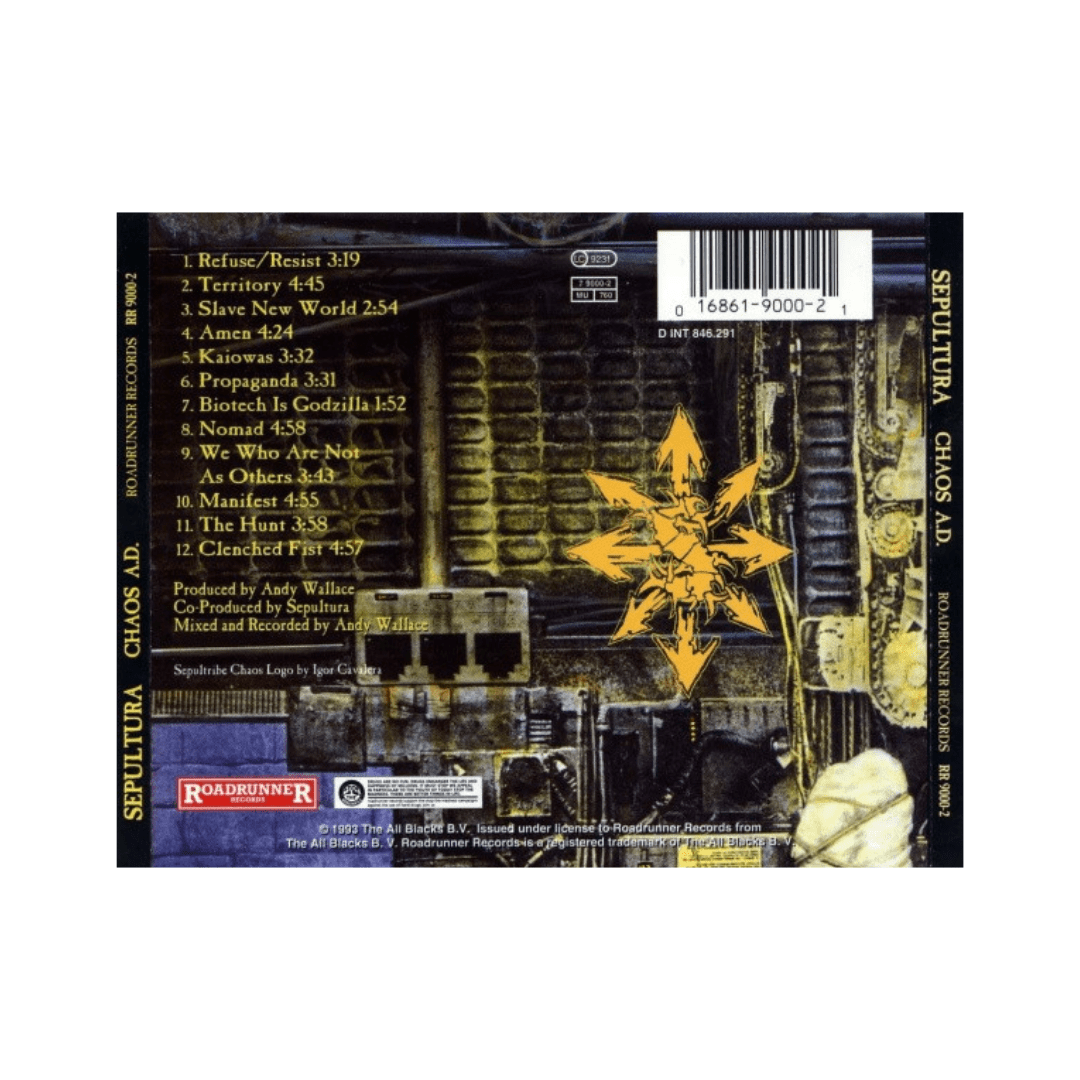 Sepultura Chaos Ad Importado CD2