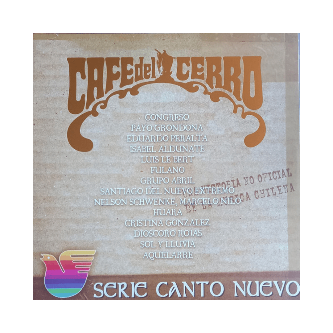 Café Del Cerro Una Historia No Oficial De La Música Vinilo1