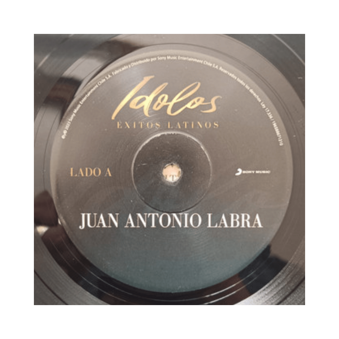 Juan Antonio Labra Ídolos Latinos Vinilo3
