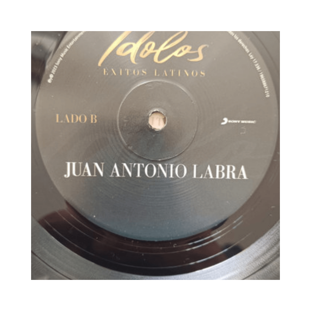 Juan Antonio Labra Ídolos Latinos Vinilo4