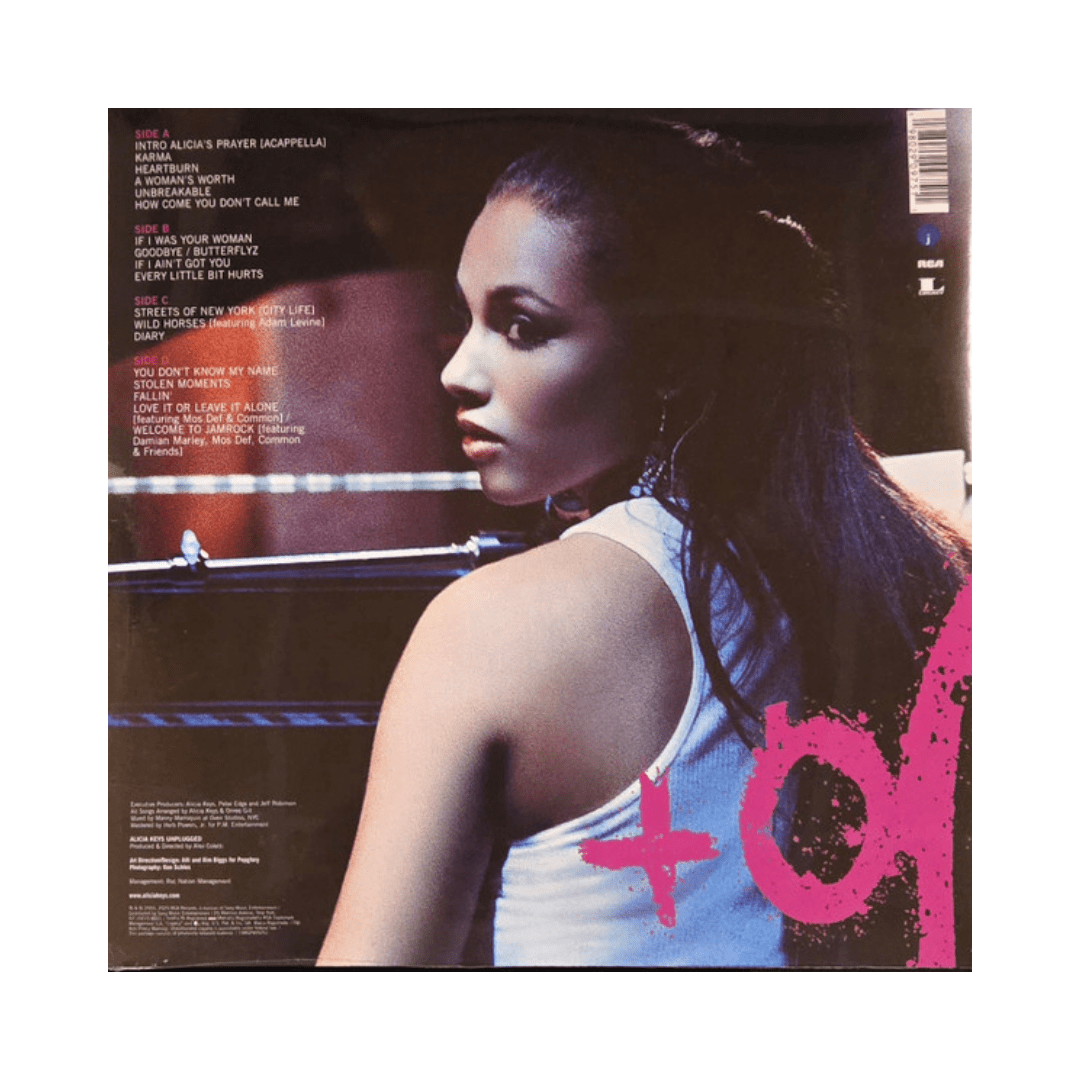 Alicia Keys Unplugged Vinilo3
