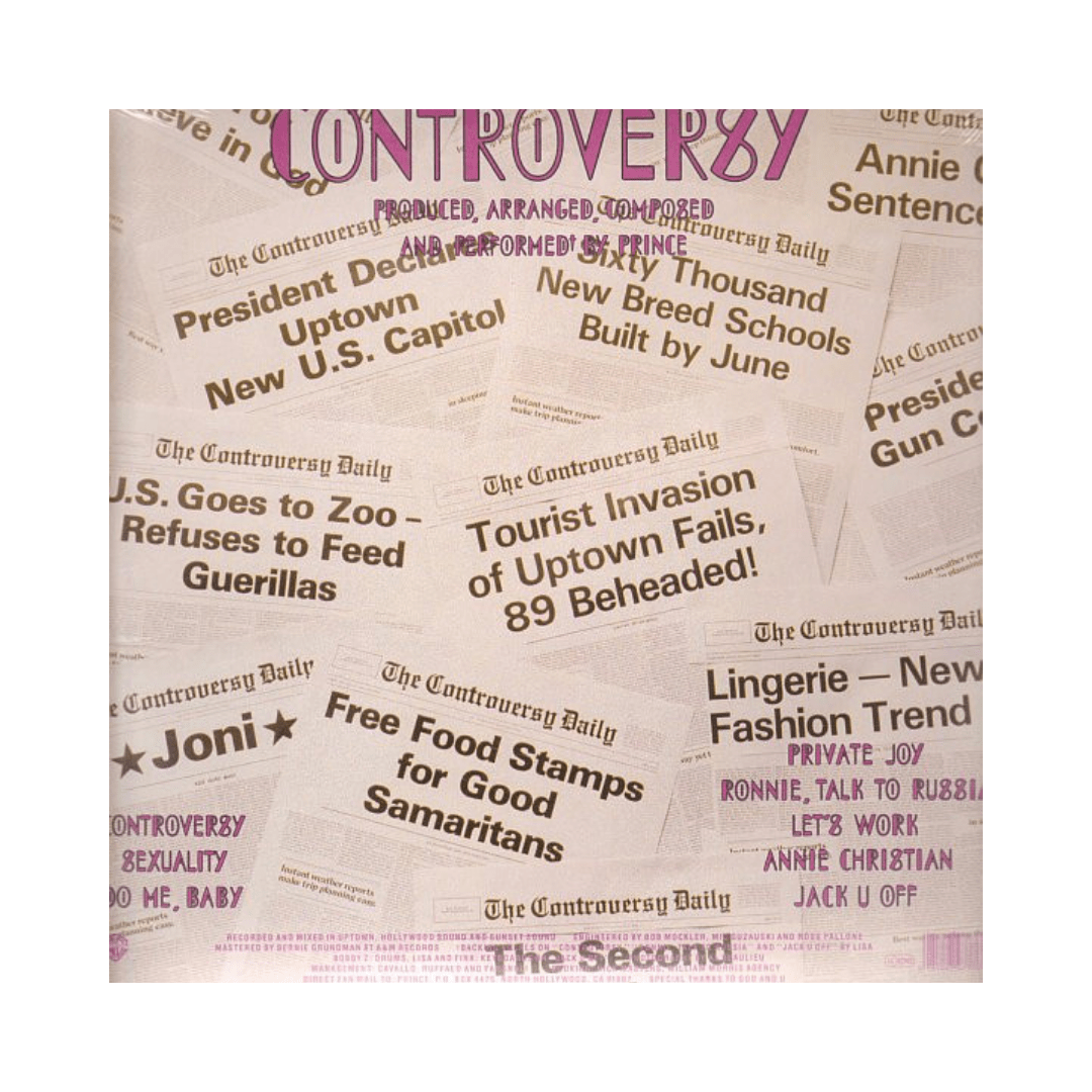 Prince Controversy Vinilo2
