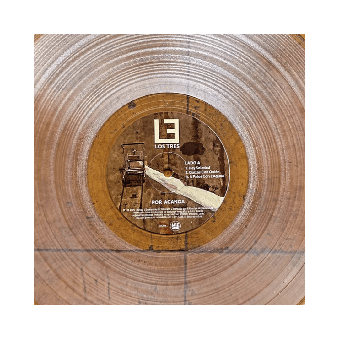 Los Tres Por Acanga Vinilo2