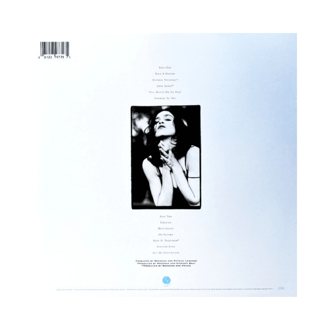 Madonna Like A Prayer Vinilo2