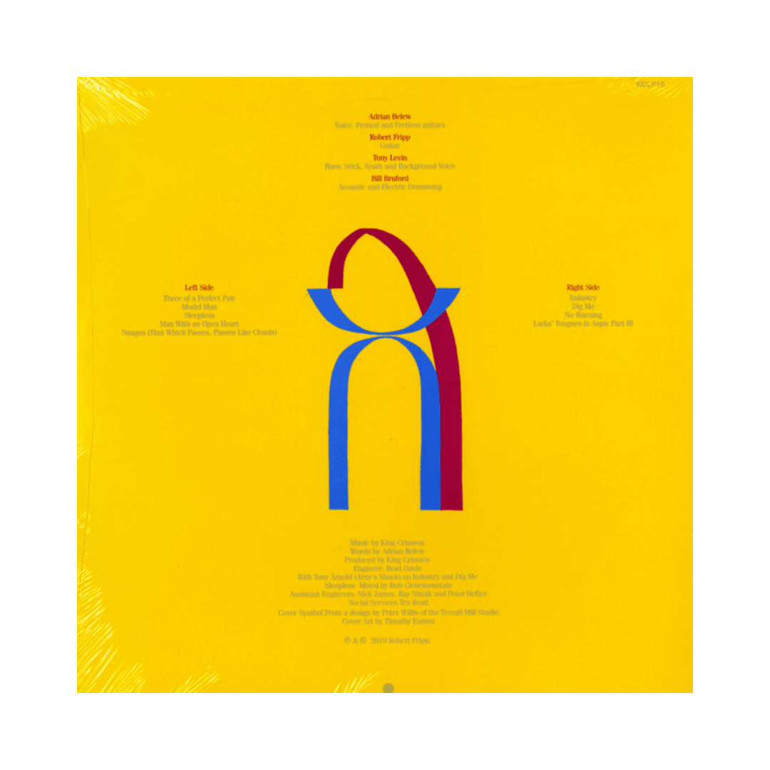 King Crimson Three Of A Perfect Pair Vinilo3