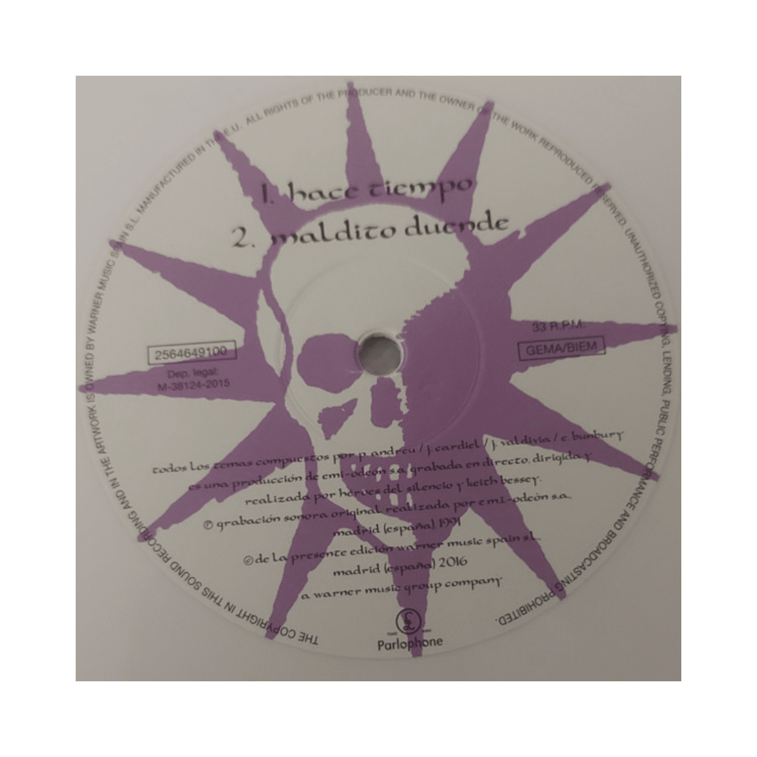 Héroes Del Silencio Senda 91 Vinilo3