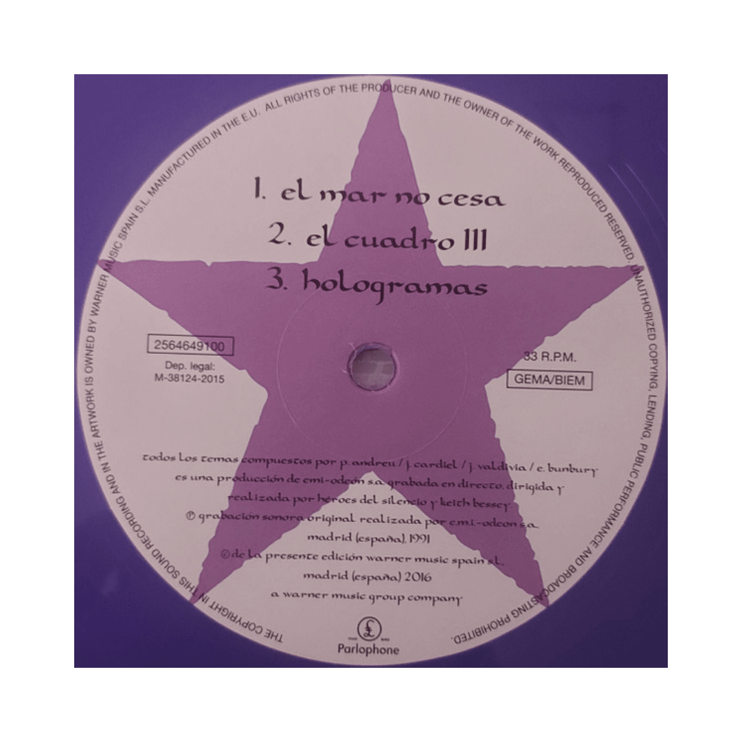 Héroes Del Silencio Senda 91 Vinilo5
