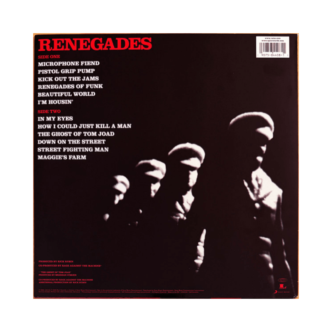 Rage Against The Machine renegades Vinilo2