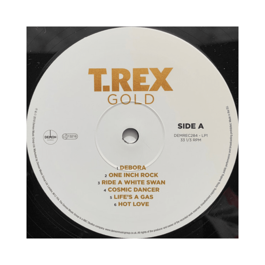 T.rex Gold Vinilo3