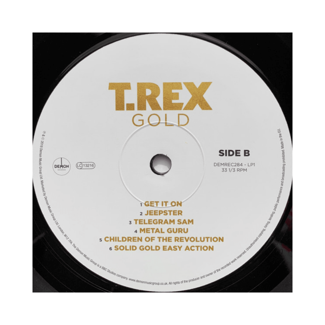 T.rex Gold Vinilo4