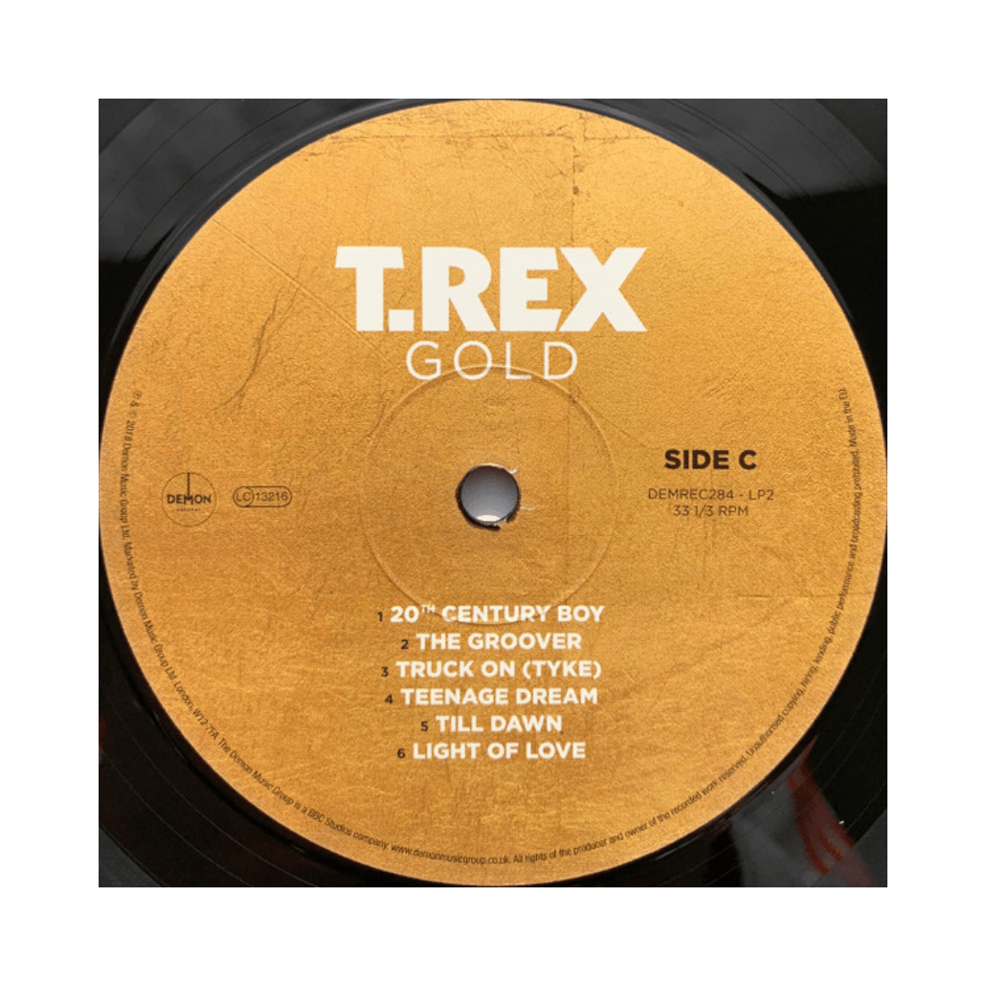 T.rex Gold Vinilo5