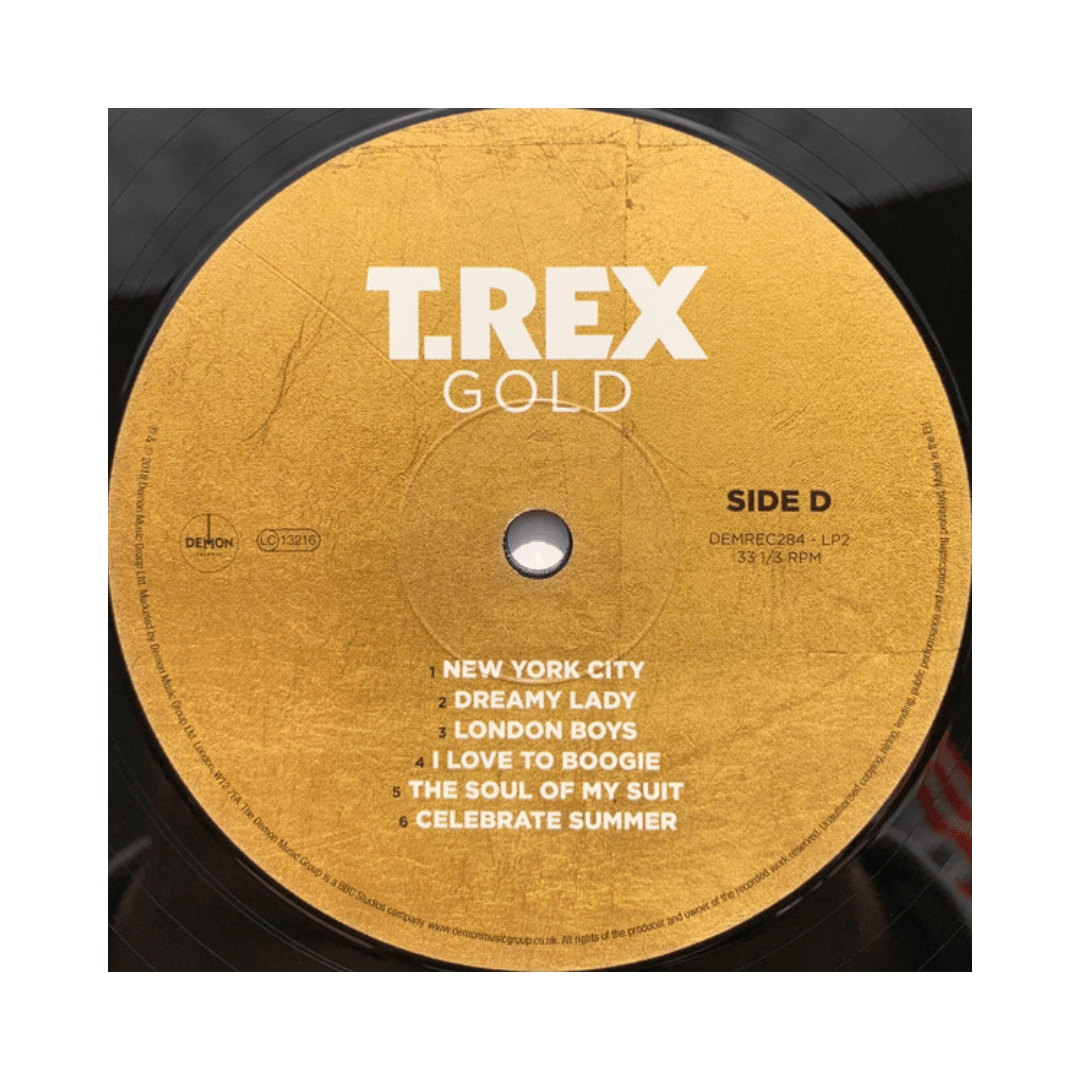 T.rex Gold Vinilo6