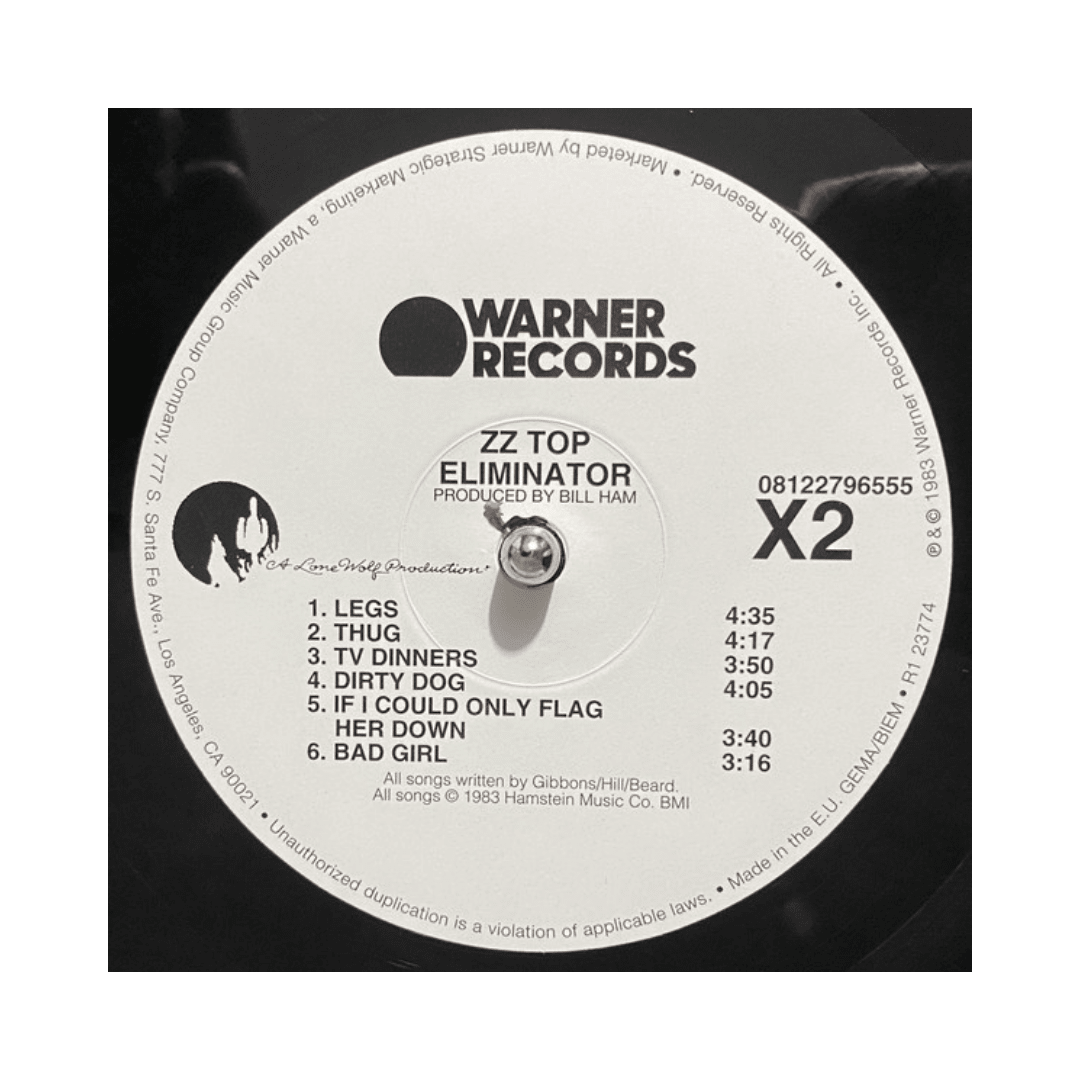 Vinilo Zz Top Eliminator4
