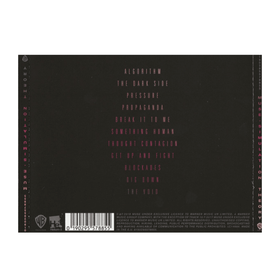 Muse Simulation Theory Cd2