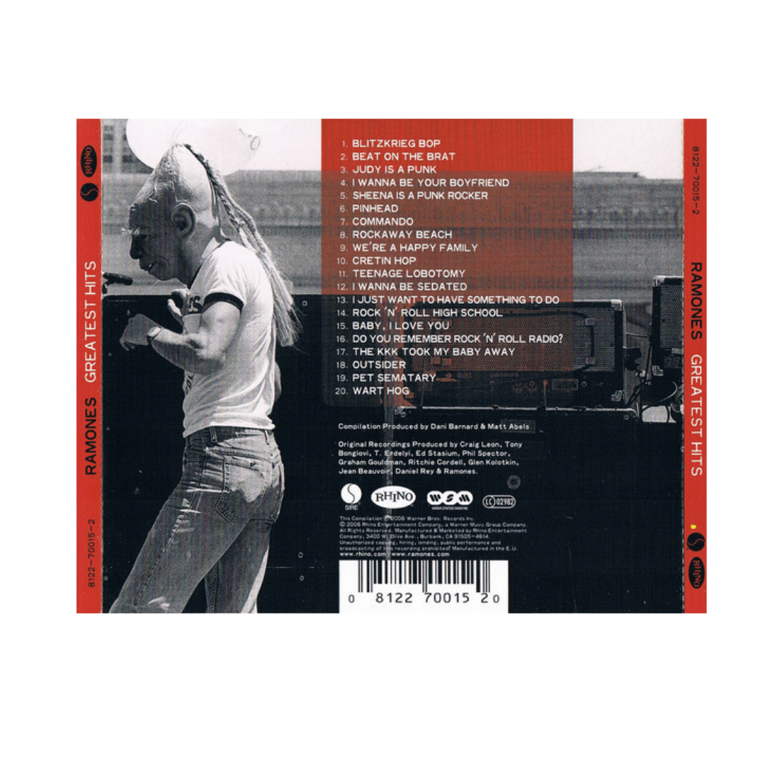 Ramones Greatest Hits Cd2