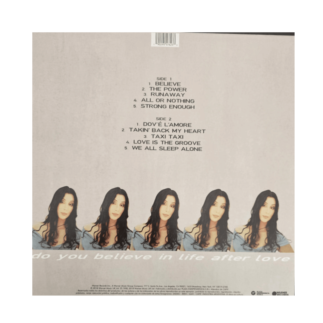 Cher Believe (arg) Vinilo2