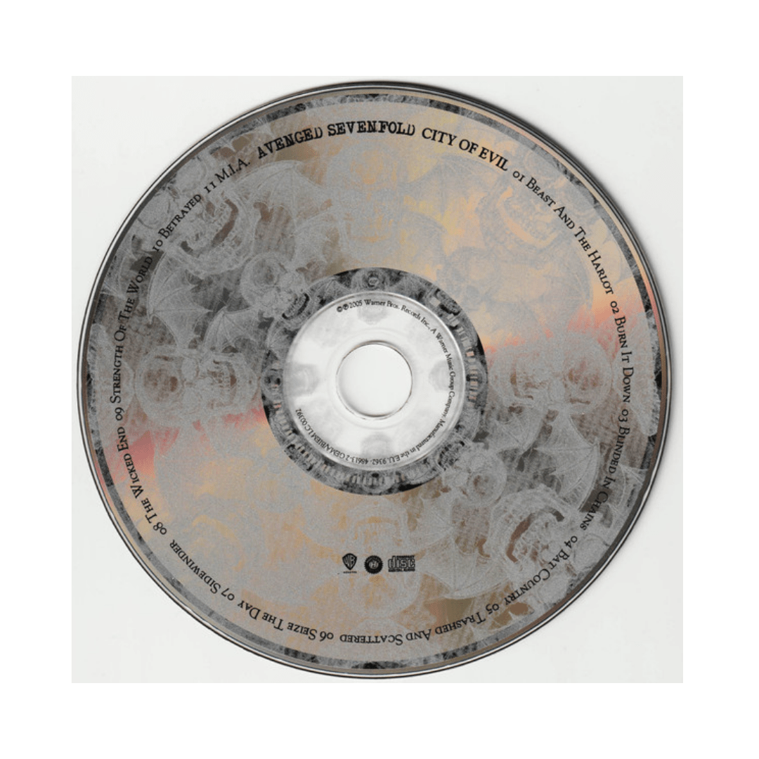 Avenged Sevenfold City Of Evil CD3