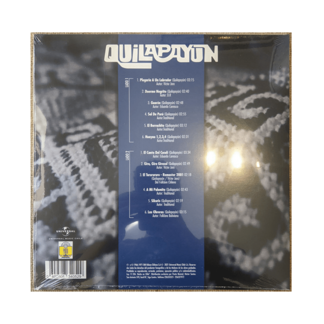 Quilapayún Grandes Éxitos Vinilo2