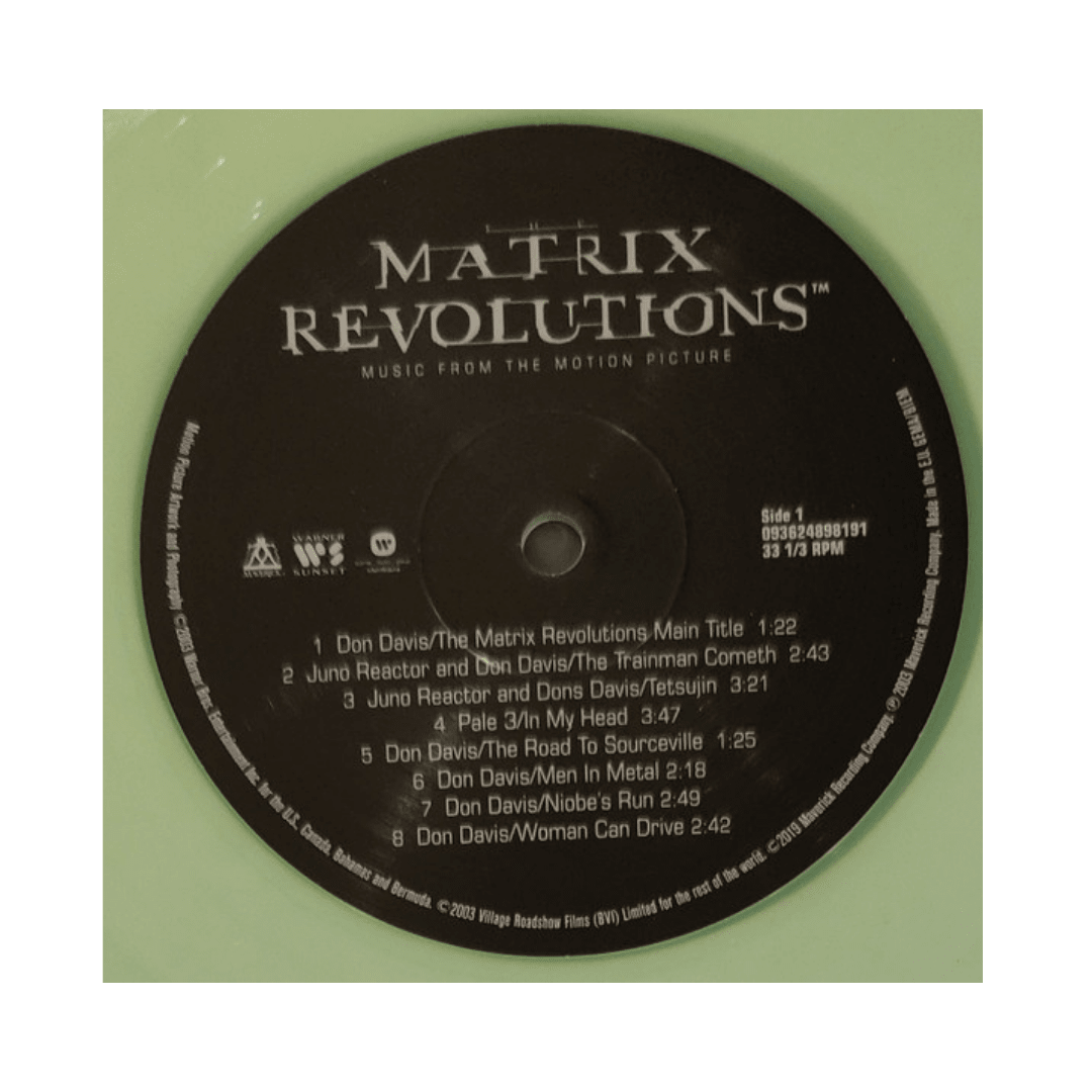 The Matrix Revolutions (o.s.t. ) Vinilo3