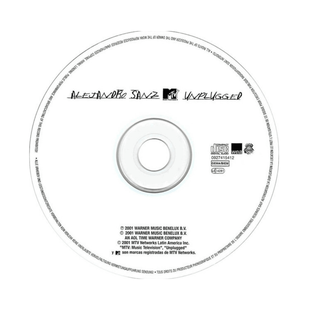Alejandro Sanz Mtv Unplugged Cd3