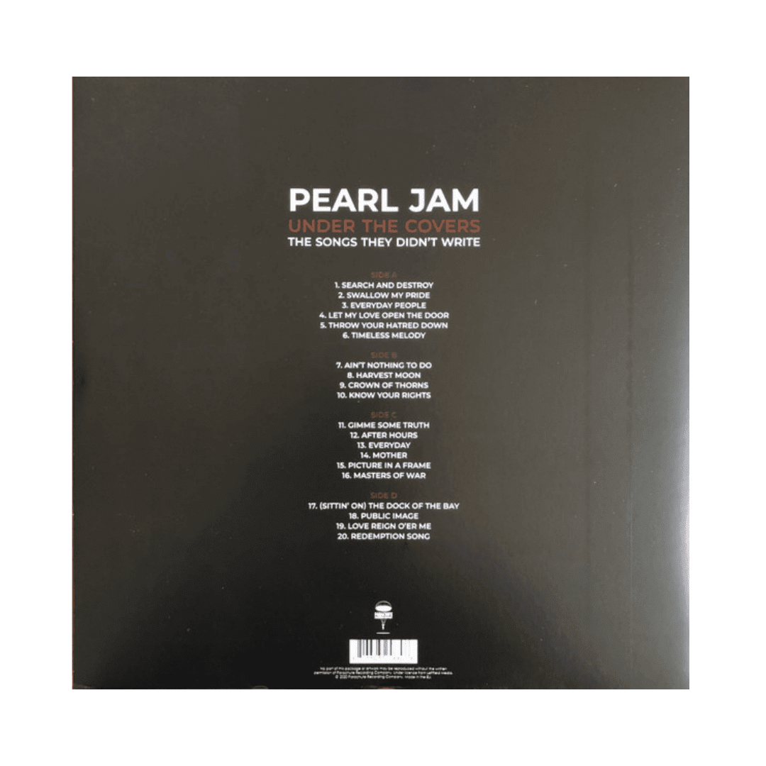 Pearl Jam Under The Covers The Songs They Didn't Writ Vinilo2