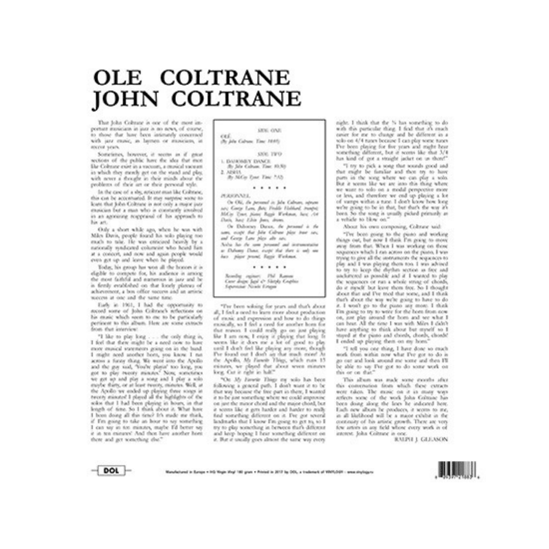 John Coltrane Olé Coltrane Vinilo2