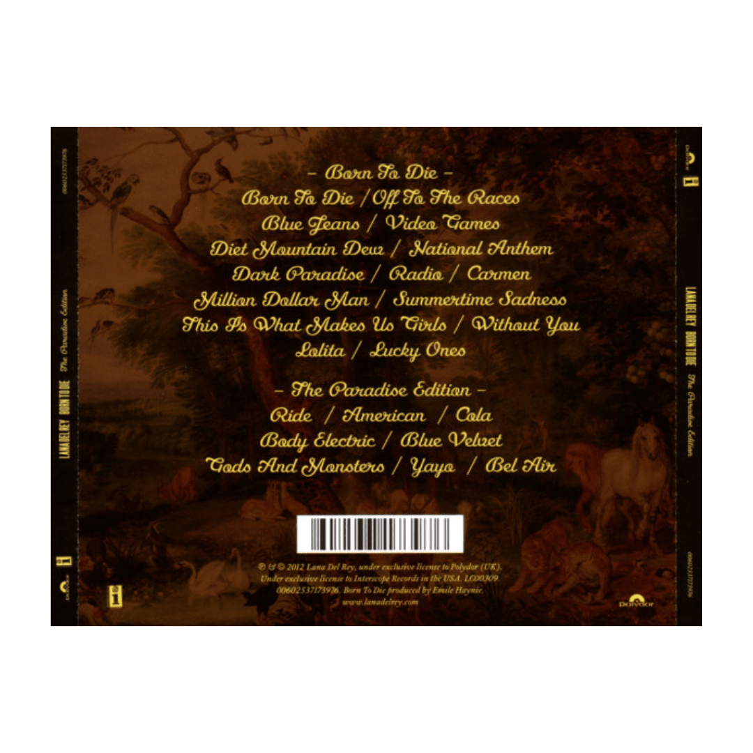 Lana Del Rey Born To Die (the Paradise Edition) 2 CD2