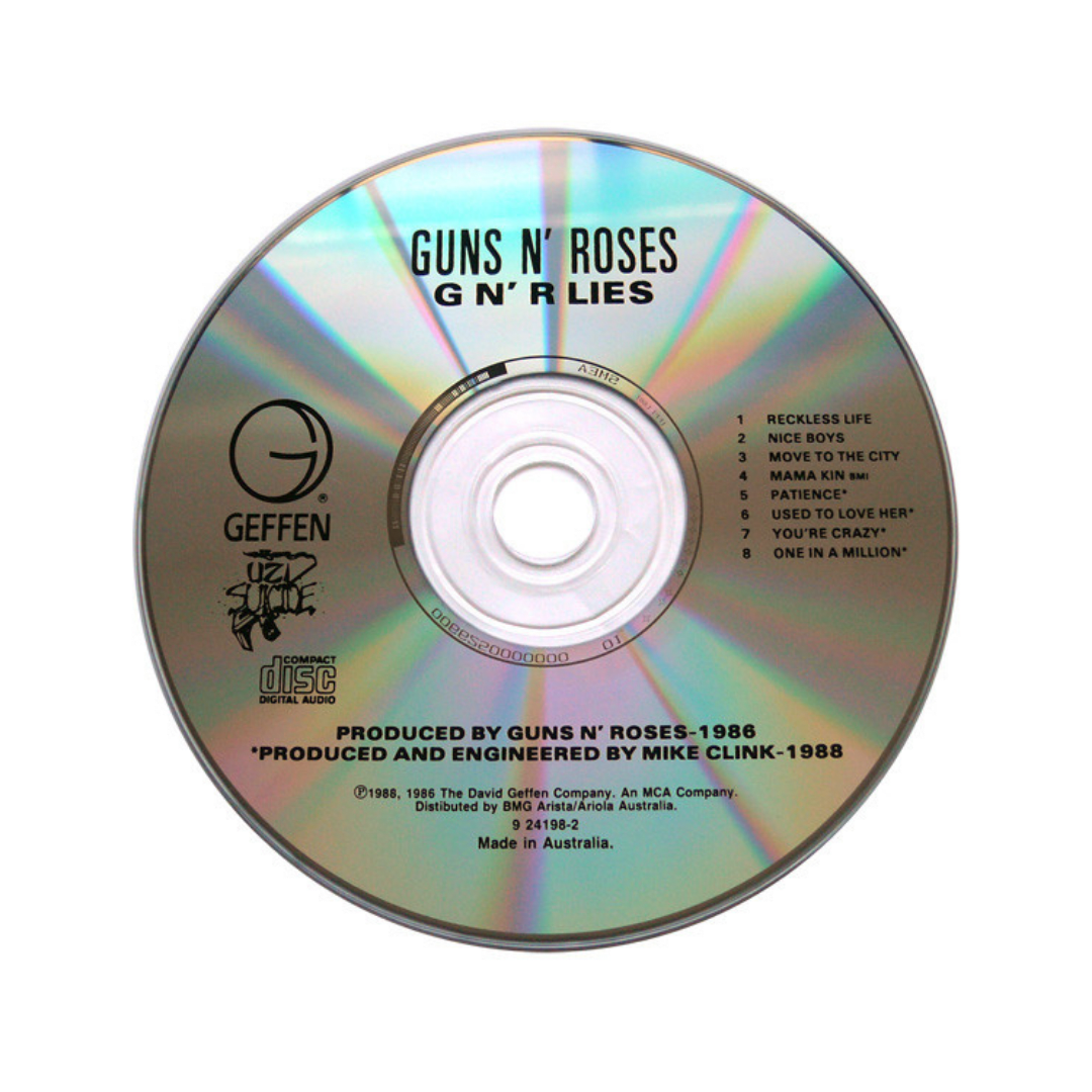 Cd Guns N' Roses G N' R Lies3