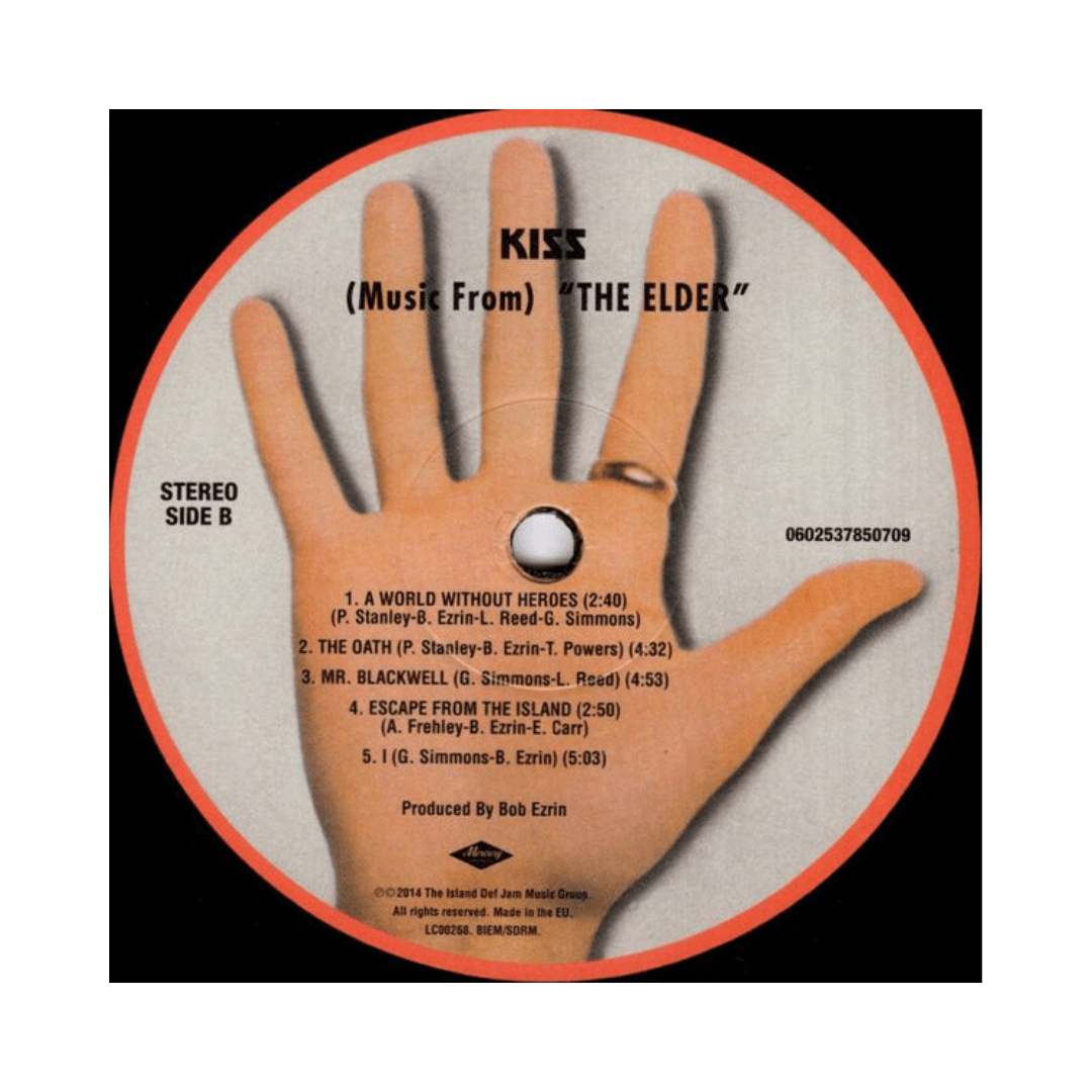 Kiss (music From) The Elder Vinilo4