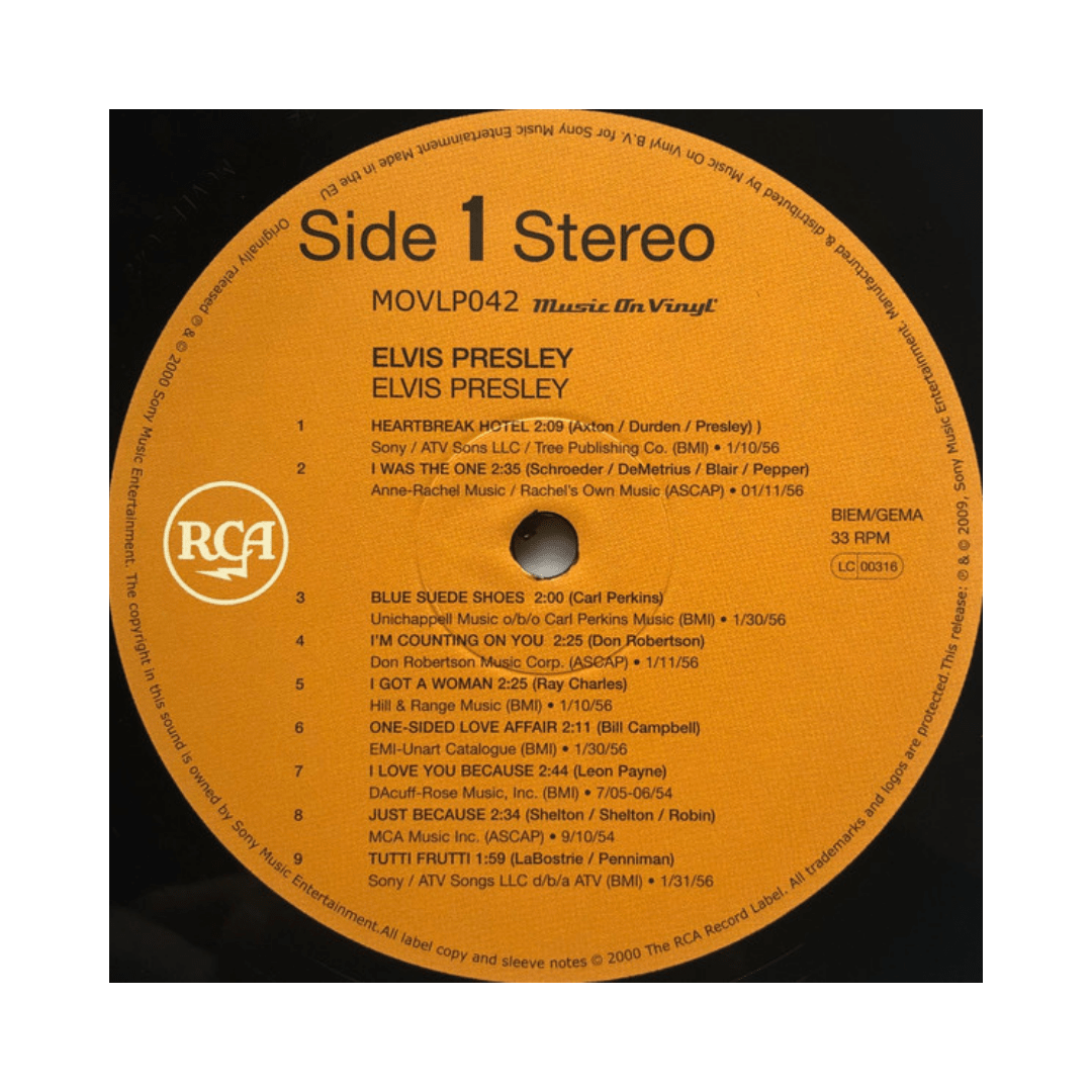 Elvis Presley Elvis Presley Vinilo3